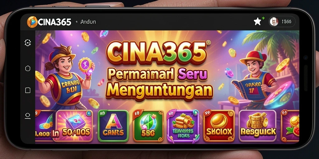 Tampilan gameplay CINA365 yang mengasyikkan dan penuh warna.