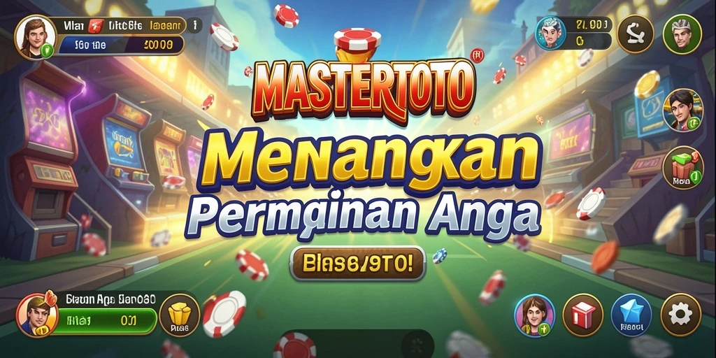 Tampilan gameplay MASTERTOTO dengan elemen strategi yang menantang.
