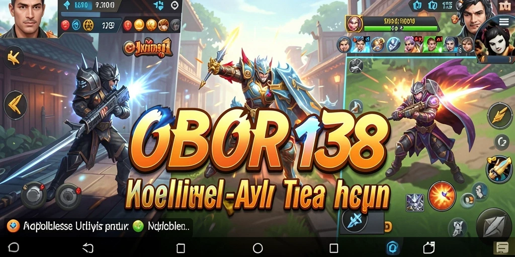 Tampilan antarmuka aplikasi OBOR138 yang user-friendly.