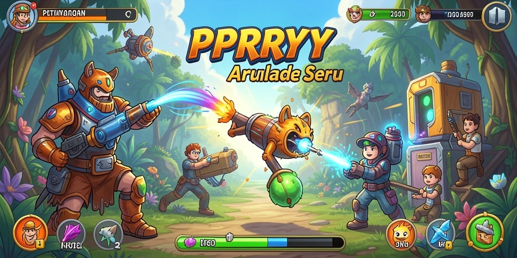 Tampilan gameplay <strong>PPRRYY</strong> yang seru dan menantang.