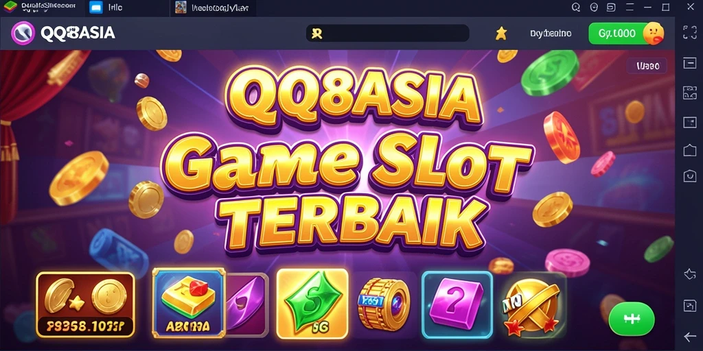 Tampilan gameplay yang menegangkan di QQ88ASIA dengan beragam mesin Slot.