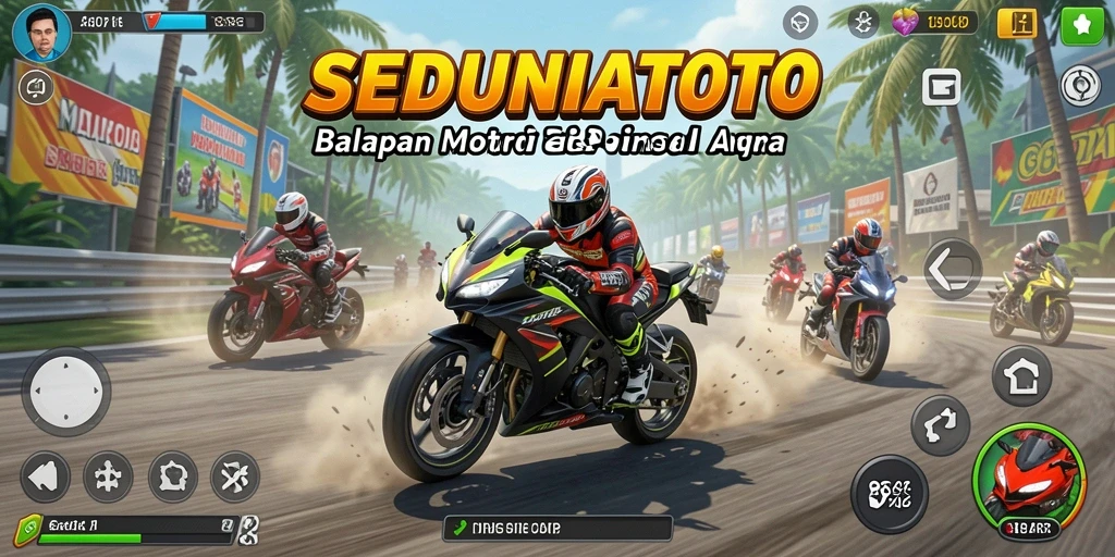 Tampilan gameplay SEDUNIATOTO yang mendebarkan dan grafis yang memukau.